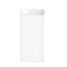 Vase 18cm White - Cube