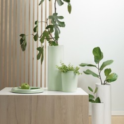 Vase Ø21cm Hints of Mint - Terra Spice
