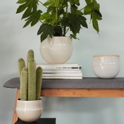 Planter Ø18,6cm Sand – Mabou