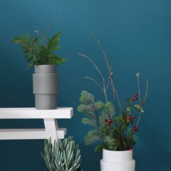 Vase Ø14cm Steel - Centric
