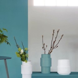 Vase Ø18cm Petrol Matt - Centric
