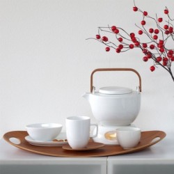 Oval Wooden Tray 45Cm - Chava