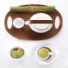 Oval Wooden Tray 45Cm - Chava