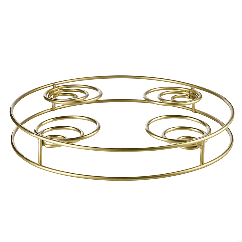 Candelabro Redondo Ø24,5cm - À Table D'Or Candelabro Redondo Ø24,5cm - À Table D'Or
