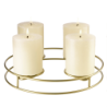 Candelabro Redondo Ø24,5cm - À Table D'Or