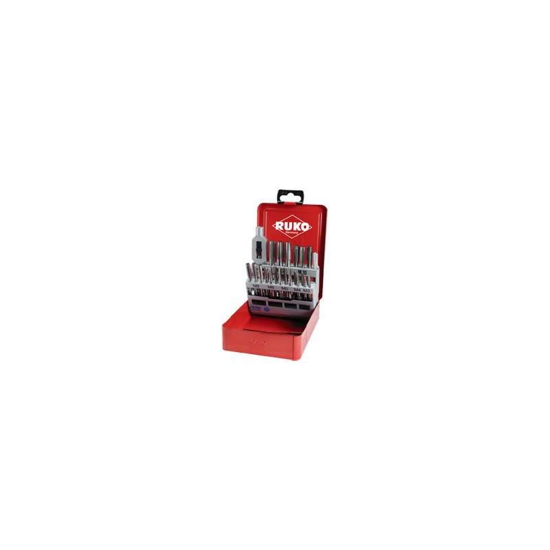 RUKO Set Of 22 Hand Open Threads HSS - Industrial Box RUKO Set Of 22 Hand Open Threads HSS - Industrial Box