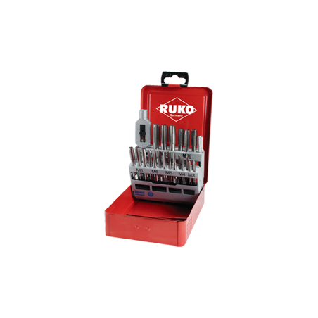RUKO Set Of 22 Hand Open Threads HSS - Industrial Box