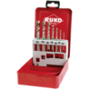 Juegos De 7 Machos De Roscar Para Máquinas HSSS-Co 5 - Estuche Industrial RUKO