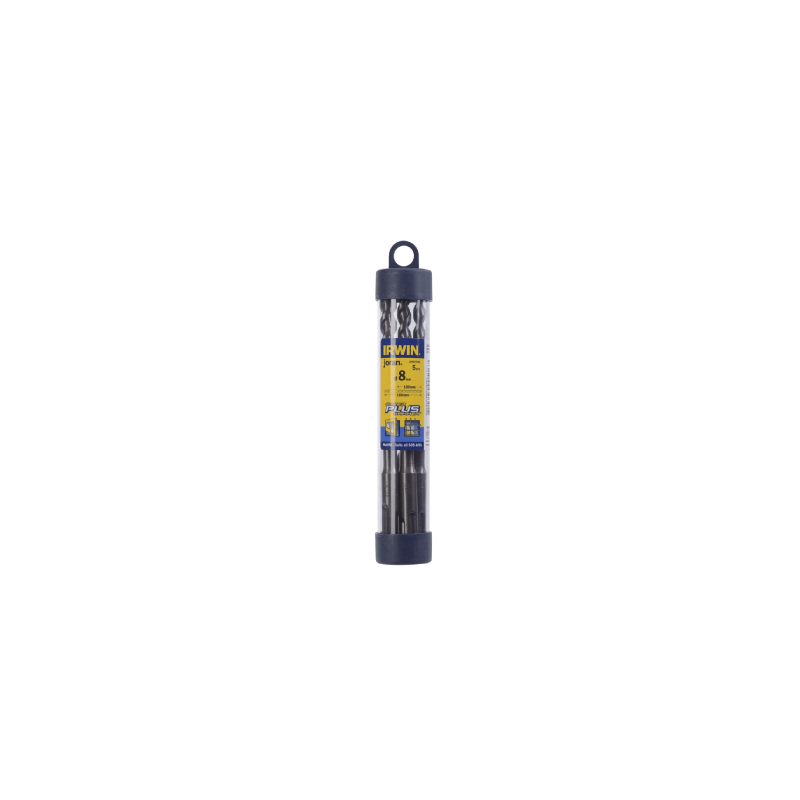 IRWIN Pack 5 Construction Bits SPEEDHAMMER PLUS IRWIN Ø6x210 mm IRWIN Pack 5 Construction Bits SPEEDHAMMER PLUS IRWIN Ø6x210 mm