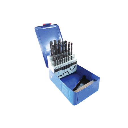 IRWIN Bits Set 25pcs. HSS PRO in Metal Case 1 mm to 13 mm (at intervals of 0,5 mm)