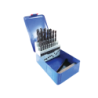 IRWIN Bits Set 25pcs. HSS PRO in Metal Case 1 mm to 13 mm (at intervals of 0,5 mm)