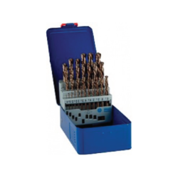 Jogo de 25 Brocas HSS COBALT - DIN 338 IRWIN 1 mm a 13 mm (em intervalos de 0,5 mm)