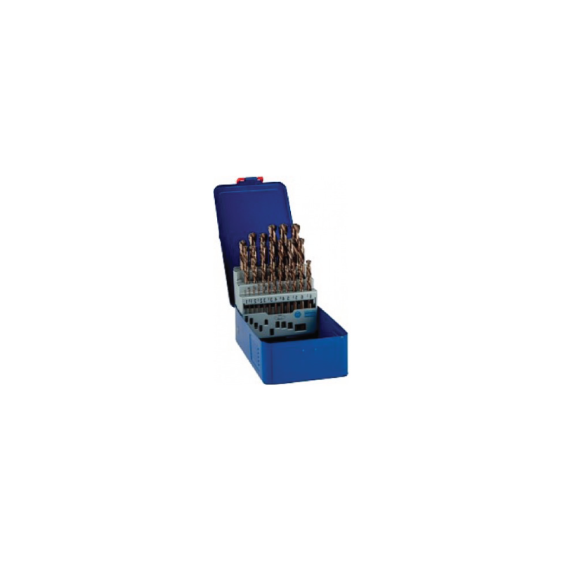 IRWIN Bits Set 25 pcs. HSS COBALT - DIN 338 1 mm a 13 mm (in 0,5 mm increments)