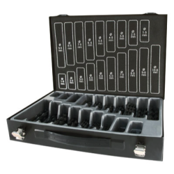 TERRAX by RUKO 170-Piece Set of Twist Drills DIN 338 Type N, HSS-R with Cross Sharpening in Box