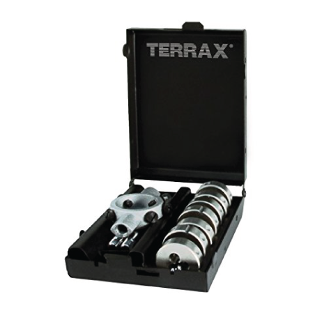 TERRAX by RUKO Set of Round Dies HSS, 8 pieces