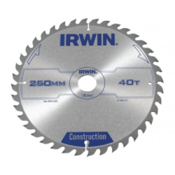 Hoja de Sierra Circular de Uso General IRWIN CSB Ø250mmx40T