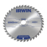 IRWIN Woodworking Series General Use Circular Saw Blades CSB Ø250mmx40T