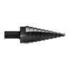 IRWIN Stepped Conical Bit 4M with 10 Holes (4 mm - 22 mm), increase every 2 mm