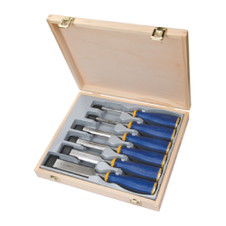 IRWIN KIT 6 Chisels Wooden Box MS750