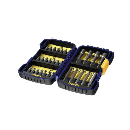 Jogo de Pontas Grandes Serie SCB IRWIN + Jogo de Porcas + Pontas Duplas + Porta Pontas
