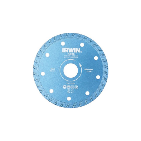 Disco diamantado TURBO 230x22,2mm IRWIN
