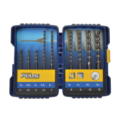 IRWIN Kit 9 Bits SPEEDHAMMER PLUS 5 mm/6 mm/6 mm/8 mm x 110 mm e 6 mm/6mm/8 mm/10 mm/12 mm x 160 mm