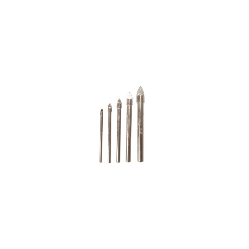 Juego de 5 Brocas para Cristal y Azulejo IRWIN Juego de 5 Brocas para Cristal y Azulejo IRWIN