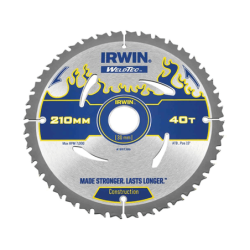 Folha Circular para Serras WELDTEC IRWIN Ø210 mmx24T