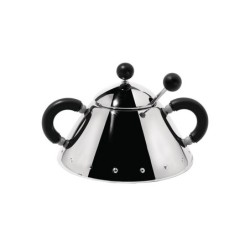 Açucareiro com Colher Preto - 9097
