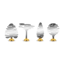 Set of 4 Place Markers Sorted - BarkPlace Tree