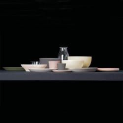 Set of 4 Soup Plates - Tonale White Earth