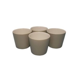 Conjunto de 4 Copos - Tonale Light Grey