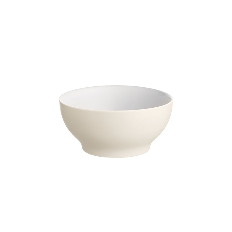Set of 4 Small Bowls - Tonale White Yellow Set of 4 Small Bowls - Tonale White Yellow