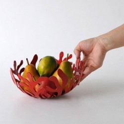Fruit Holder Ø21Cm - Mediterraneo Red