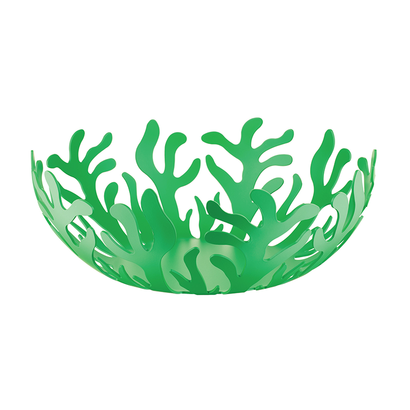 Fruit Bowl Ø29cm Green - Mediterraneo Fruit Bowl Ø29cm Green - Mediterraneo