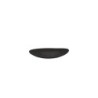 Set of 6 Black Small Saucers - Colombina Collection