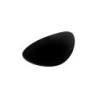 Set of 6 Black Small Saucers - Colombina Collection