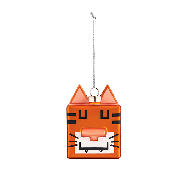 Christmas Ornament Quadratigra Cube - Le Palle Quadrate