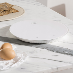 Balança Digital de Cozinha Branco - Plissé
