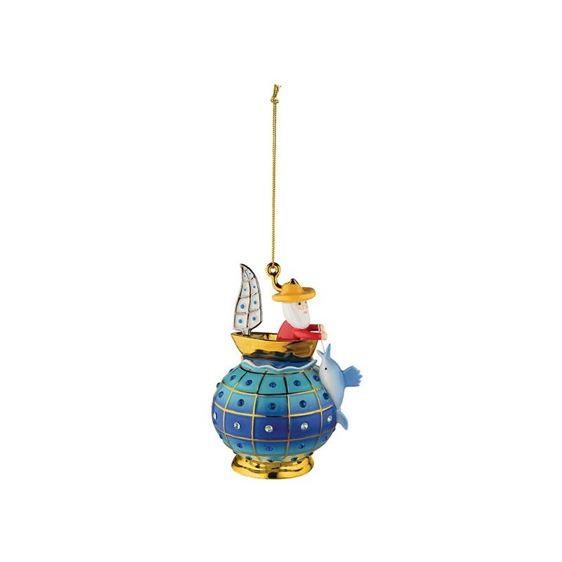 Ornamento de Navidad - Il Vecchio e Il Mare