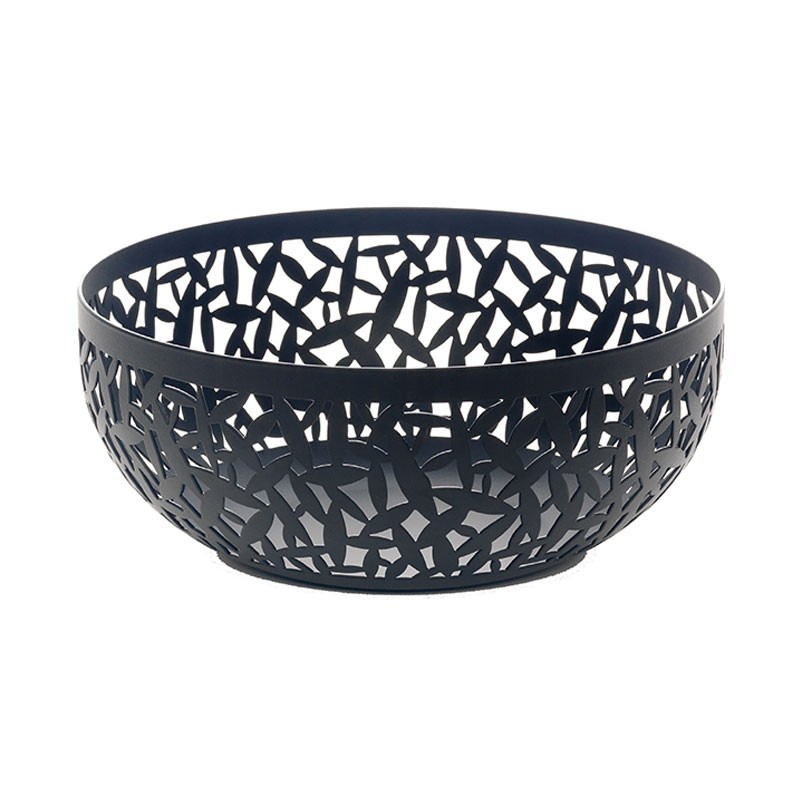 Open-Work Fruit Bowl Ø29Cm - Cactus! Black Open-Work Fruit Bowl Ø29Cm - Cactus! Black