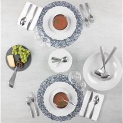 Set of 4 Dessert Plates - Dressed