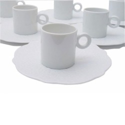 Set of 4 Mocha Cups - Dressed