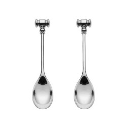 Set of 2 Spoons wiht Egg Opener - Dressed