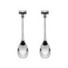 Set of 2 Spoons wiht Egg Opener - Dressed