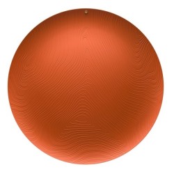 Tray Ø42cm Brown - Veneer