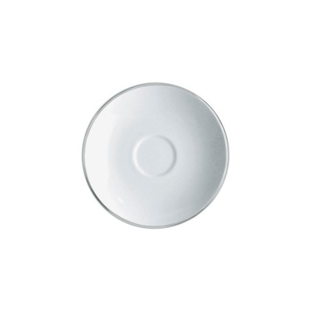 Set of 6 Saucers for Coffee Cups - Mami Platinum