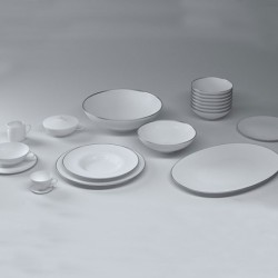 Set de 4 Platillos para Café - Mami Platinum