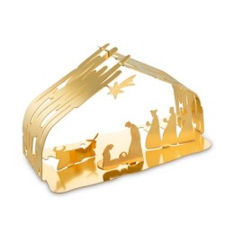 Pesebre de Navidad Oro - Bark Crib