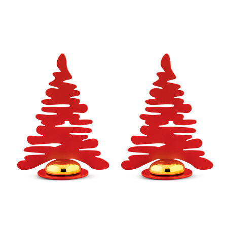 Set of 2 Place Markers Red - BarkPlaceTree